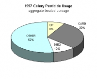 "Conventional" Celery - Low Calories but high pesticide residue