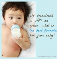 Organic advice to mums about Baby Formulas